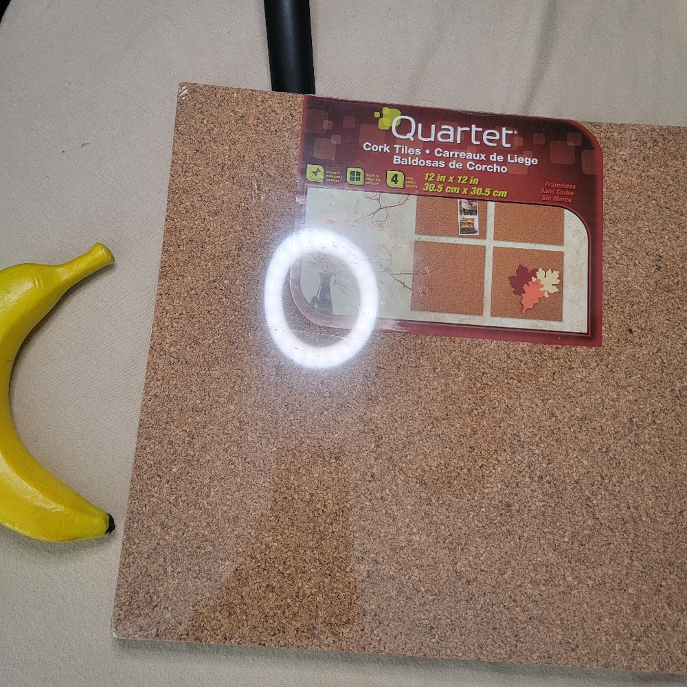 Quartet Cork Panels Self-Stick 12"x12" 4/PK Natural 102Q